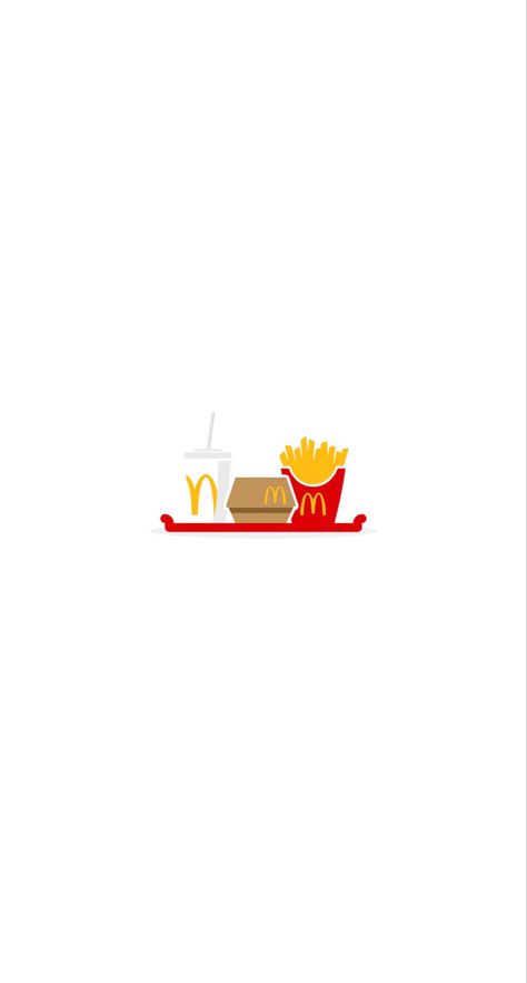 Mcdonalds Wallpaper Iphone, Mcdonalds Graphic Design, Mcdonalds Logo Aesthetic, Mcdonalds Aesthetic Wallpaper, Mcdonalds Background, Mcdonalds Illustration, Macdonald Wallpaper, Mcdonalds Wallpaper, Mc Donald Logo