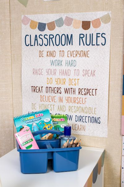 Everyone Is Welcome Classroom Decor, Wellness Classroom Ideas, Cute Classroom Posters, Esol Classroom Decorations, Everyone Is Welcome Classroom Theme, Classroom Rules Elementary, Classroom Welcome Display, Teacher Classroom Ideas Elementary, Preschool Class Rules