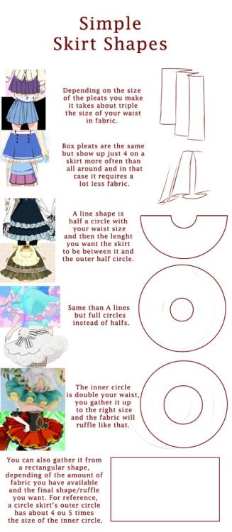 How To Sew A Top, Skirt Shapes, Seni Dan Kraf, Cosplay Tutorial, Sew Ins, Cosplay Diy, Cosplay Tips, Sewing Design, Diy Sewing Clothes