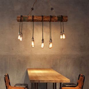 Farmhouse Family Room Decor Rustic, Cabin Loft Lighting, Barndominium Light Fixtures, Spider Light Fixture Ideas, Log Cabin Lighting Ideas, Lighting For Vaulted Ceilings, Modern Rustic Lighting, Bar Lighting Ideas, Rustic Lighting Ideas