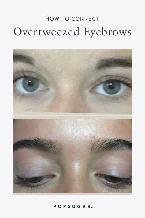 Image Growing Out Eyebrows, Overplucked Eyebrows, Grow Eyebrows Faster, Fix Eyebrows, Regrow Eyebrows, How To Make Eyebrows, Grow Eyebrows, Short Eyebrows, Eyebrows At Home