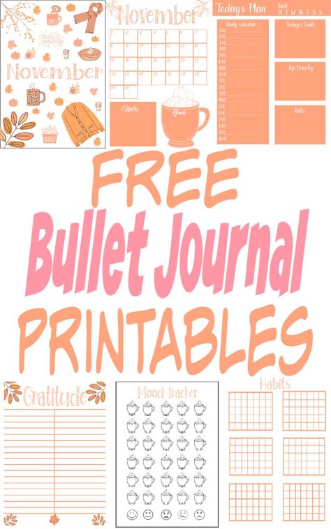 Free bullet journal printables!  #Bulletjournal #Bulletjournalprintables #Freeprintable #Dailyplanner Free Digital Stickers For Goodnotes, Christmas Sticker Ideas, Fall Bullet Journal, Free Bullet Journal Printables, Bujo Printables, Journal Printables Free, Digital Stickers For Goodnotes, Printable Motivational Quotes, Printable Flower Coloring Pages