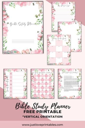 Faith Planner Free Printable, Bible Planner Printables, Christian Planner Printables, Bible Study Notebook Printables, Bible Study Template Free, Faith Planner Ideas, Bible Printables Free, Bible Journal Printables, Bible Scrapbooking Ideas