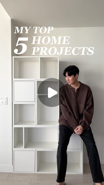 160K views · 31K likes | Jodi on Instagram: "My top 5 home projects ideas and tricks! Which one is your favourite? 👀 

We’re not done elevating the space so stay tuned!
.
.
#interiordesign #apartment #homehacks #homedecor #bedroom #apartmentdecor #bedframe #shelf #makeover #minimalist #maximalism #midcenturymodern #japandi #ikea #apartmenttherapy" Japandi Ikea, Shelf Makeover, Maximalism, Projects Ideas, Apartment Therapy, Home Hacks, The Space, Midcentury Modern, Stay Tuned