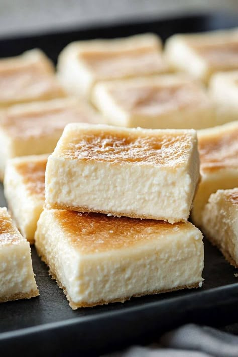 Cream Cheese Quick Bread, Cream Cheese Based Desserts, Cream Cheese And Sweet Condensed Milk, Cream Cheese Dessert Recipes Easy, Dessert Recipe With Cream Cheese, Tini Younger Recipes, Best Cream Cheese Desserts, Cream Cheese Squares Recipe, Recipes For Cream Cheese