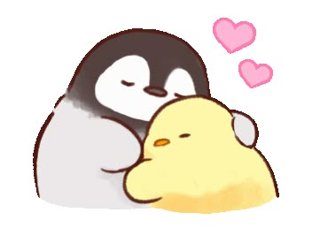 Soft And Cute Chick, Pinguin Illustration, Cute Kawaii Animals, Art Mignon, Cute Gifs, Cute Animal Drawings Kawaii, Kawaii Animals, Dessin Adorable, Cute Penguins