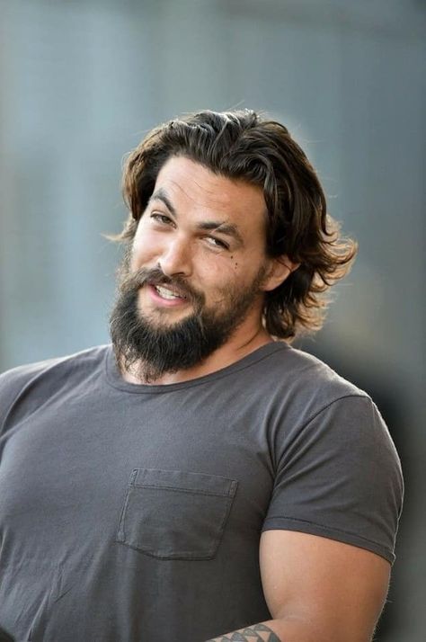 Jason Momoa Hair, Stylish Beards, Jason Momoa Aquaman, Jesse Metcalfe, Avan Jogia, Ryan Guzman, Lisa Bonet, Taylor Kitsch, Karl Urban