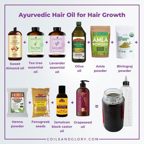 Great Oils For Hair Growth, Oil Treatments For Hair, Diy Loc Growth Oil, Homemade Natural Hair Products, Herbs For Hair Growth Oil, Indian Hair Oils For Growth, Ayurveda Hair Growth Oil, Good Hair Oils For Natural Hair, Auyvedic Hair Growth