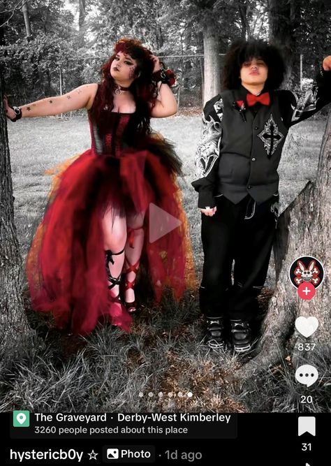 Emo Prom, Goth Prom, Prom, Pink, Dresses