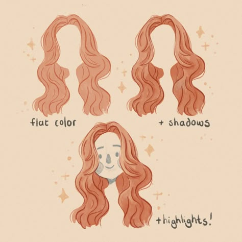 A little snippet from my ✨How I Draw Hair✨ tutorial 💁🏼‍♀️ (Go check out my tutorial bundles!📚) • • • • • #procreatesketch #digitalsketchbook #aestheticart #cuteartwork #cuteartstyle #digitalillustrator #drawingtips #drawingtutorial #arttips #simpleart #procreatetutorial #procreatetips Cute Art Digital, Hair Drawing Wavy, Wavy Hair Drawing Tutorial, Middle Part Drawing, Hair Drawings Easy, How To Draw Wavy Hair, How Draw Hair, Wavy Hair Illustration, How To Paint Hair