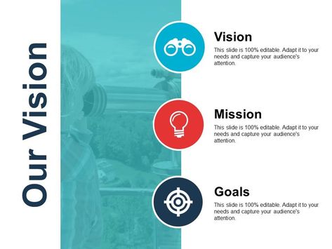 our vision powerpoint slide deck template Slide01 Vision Mission Values Design Layout, Company Vision And Mission Design, Mission And Vision Design Template, Mission Vision Design, Mission And Vision Design, Mission Vision Values Design, Vision And Mission Design Layout, Mission Statement Design, Company Vision And Mission