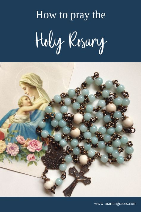 The Holy Rosary is a Scripture based prayer. The purpose of the Rosary is to contemplate and reflect on stories in the life of Jesus and Mary. The Rosary is made up of five 'decades'. A decade is one Our Father followed by ten Hail Mary's and a Glory Be. During each decade a story (mystery) in the life of Jesus is co Girlfriend Necklace Gift, The Life Of Jesus, Glory Be, Diamond Cross Necklace Gold, Jesus And Mary, Floating Diamond Necklace, White Diamond Necklace, Real Diamond Necklace, How To Pray