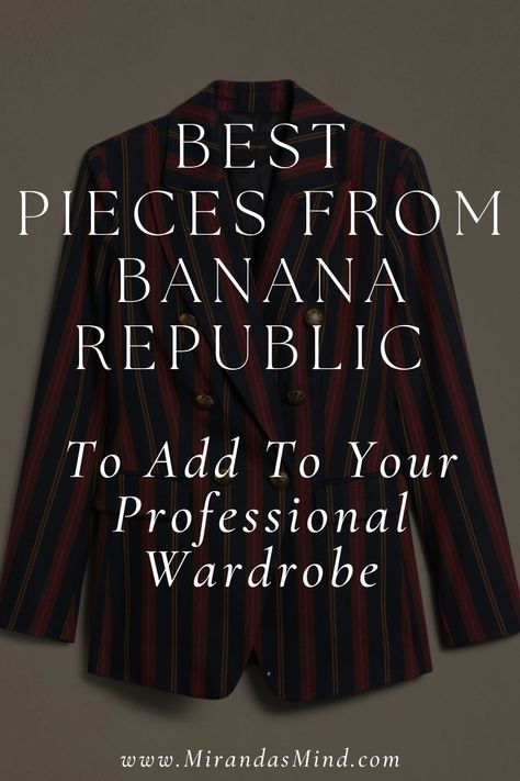 When it comes to building a successful career, having a well-curated work wardrobe is essential. Banana Republic is one of my favorite places to shop for work clothes. #corporateoutfits #bananarepublicoutfits #businesscasual #outfitoftheday #outfitinspiration #outfitinspo #fashion #outfitideas #corporatebaddie #affiliate #bananarepublicpartner Banana Republic Suits Women, Banana Republic Women Outfits, Banana Republic Outfits, Women's Work Clothes, Banana Republic Style, Accessories Outfit, Corporate Outfits, Successful Career, Professional Wardrobe