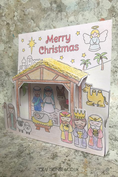 Nativity Activity, Nativity Scene Crafts, Nativity Clipart, Christmas Sunday School, Advent Crafts, Jesus Crafts, Christmas Manger, Diy Nativity, The Nativity Story