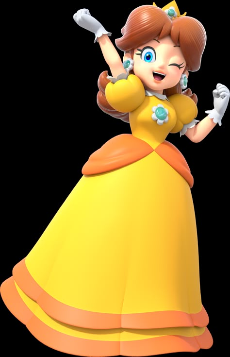 Super Mario Characters, Mario Princesses, Super Mario Princess, Princess Daisy, Princesa Peach, Super Mario Art, Mario Art, Mario Brothers, Mario Party