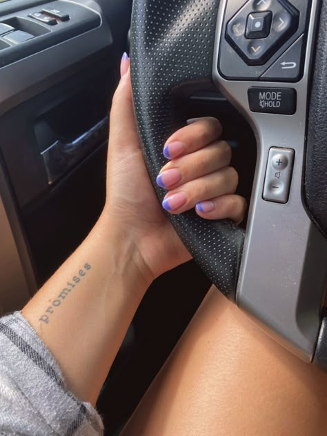 One Word Tattoo Placement Ideas, One Word Tattoos Placement, Tattoo Inside Wrist, One Word Wrist Tattoos, Fine Line Wrist Tattoo Words, Inside Of Wrist Tattoo, Wrist And Arm Tattoo Placement, I Promise Tattoo, Wrist Word Tattoos For Women