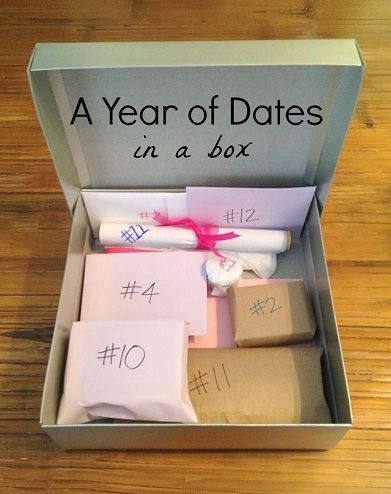 Meaningful Gifts For Boyfriend, A Year Of Dates, Thoughtful Gifts For Boyfriend, Diy Valentinstag, Diy Valentines Day Gifts For Him, Homemade Gifts For Boyfriend, Quotes Valentines Day, Date Night Gifts