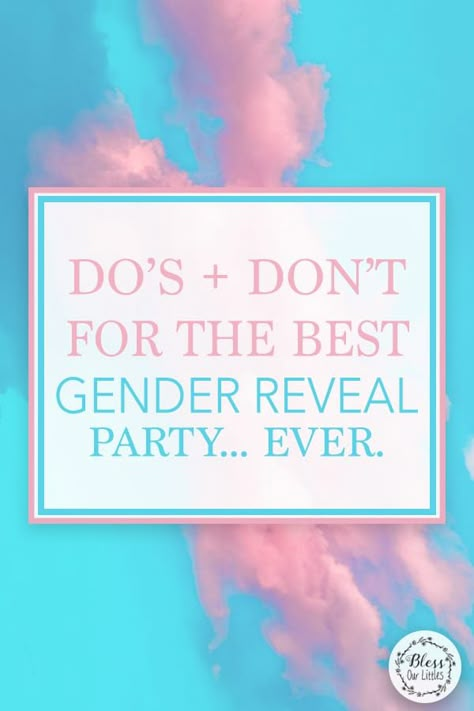 Cool Gender Reveal, Cool Gender Reveal Ideas, Best Gender Reveal, Gender Reveal Ideas For Party, Reveal Ideas Gender, Gender Reveal Food, Party Etiquette, Baby Gender Prediction, Unique Gender Reveal