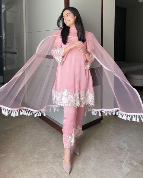 Dresses for Women|Stylish Latest Dresses|Skirts|Kurti | Long Kurtis | Stylish Tops | Western Tops for Girls| Gown |Maxi Dress Crop top | Party Dress Red Dress Fro Styles, Pink Suits Women, Stylish Kurtis Design, Eid Festival, Trendy Suits, Attractive Dresses, Latest Dress Design, Long Kurti Designs, Pakistani Fancy Dresses