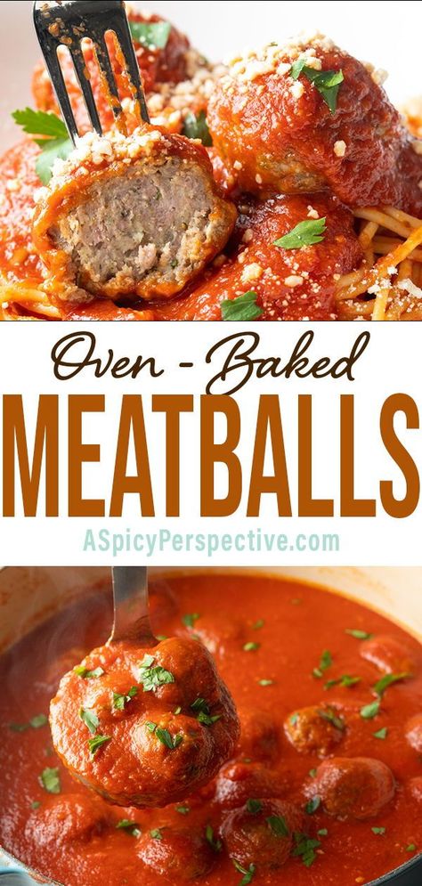 Meatballs With Veal Pork And Beef, Veal And Pork Meatballs, Beef Pork Veal Meatballs, Italian Sausage And Beef Meatballs, Ground Beef Pork Veal Recipes, Oven Baked Italian Meatballs, Veal Meatballs Italian, Italian Meatball Recipes Oven, Baked Meatballs Oven