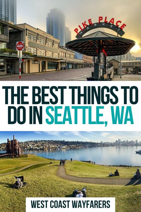 Discover the best things to do in Seattle, Washington, from the tourist hot spots like Pike Place Market and Seattle Center, to more offbeat things like exploring Seattle's best neighborhoods and seeking out the best views of the city. This complete Seattle travel guide has everything you need to know to plan your trip to Seattle. Seattle Travel Guide, Things To Do In Seattle, Seattle Center, Seattle Travel, Seattle City, Western Washington, Pike Place Market, Pike Place, The Tourist