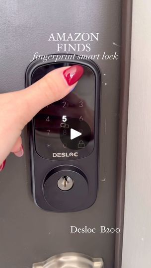 29K views · 3.8K reactions | The DESLOC B200 Fingerprint Smart Door Lock offers a convenient and secure keyless entry solution for your home! Comment “Link “ , I’ll send you the details or link in bio😘 #DESLOC #DESLOCSmartLock #DESLOCB200 #SmartHome #SmartLock #HomeSecurity | Ekaterina Smoliak Smart Door Locks, Smart Door, Smart Lock, Keyless Entry, Door Locks, Door Lock, Home Security, Smart Home, Fingerprint