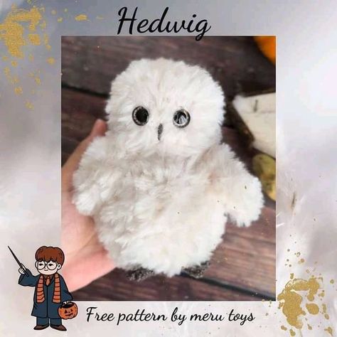 Free Crochet Amigurumi Patterns and Crafters on the Tedooo app 🧶 | Free pattern 
saw them on tedooo. thanks for letting me know about this app..also made my shop there. love it! | Facebook Crochet Hedwig, Free Crochet Patterns Amigurumi, Free Crochet Amigurumi Patterns, Free Crochet Amigurumi, Owl Pattern, Crochet Amigurumi Patterns, Owl Patterns, Crochet Patterns Amigurumi, Free Crochet Patterns