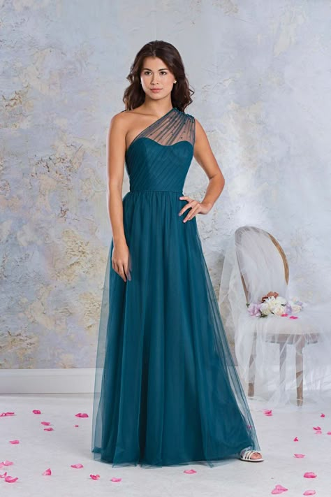 I kinda like how simple this dress is, but it does still look kinda cheap in a way. Idk maybe it's different looking in person.                                                                                                                                                                                 More Dark Teal Bridesmaid, Teal Bridesmaid Dresses Long, Teal Dress For Wedding, Dark Teal Bridesmaid Dresses, Teal Bridesmaid, Teal Bridesmaid Dresses, Silver Cocktail Dress, Vintage Bridesmaids, Long Green Dress