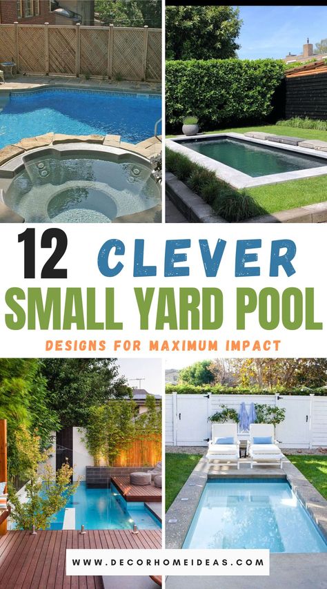 Swimming Pools Backyard Landscape, Pool Design Plans, Lap Pools Backyard, Small Pools Backyard, Outdoor Storage Ideas, Small Inground Pool, Functional Backyard, Pools For Small Yards, Lap Pools