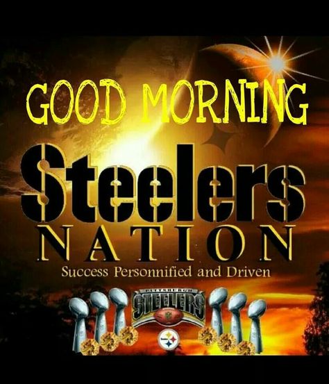 Steelers Nation Good Morning Pittsburgh Steelers Funny, Steelers Wallpaper, Pittsburgh Steelers Wallpaper, Steelers Pics, Steelers Country, Steelers Baby, Here We Go Steelers, Western Style Dresses, Steelers Gear