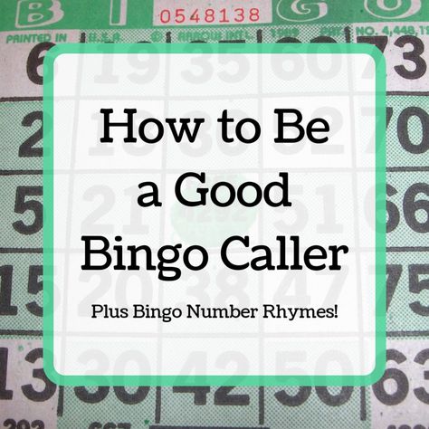 I spent a good few years as a professional bingo caller in the UK, during which time I called thousands of bingo games and hundreds of thousands of bingo numbers. I share some helpful tips for any aspiring bingo caller. Bingo Party Decorations, Bingo Prize Ideas, Number Rhymes, Crazy Bingo, Camping Bingo, Bingo Caller, Bingo Books, Bingo Calls, Bingo Casino