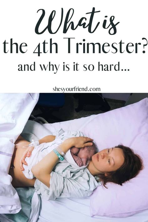 Learn all about the fourth trimester of pregnancy and a few tips to make it a little easier. | postpartum | fourth trimester | new mom | first time mom The Fourth Trimester, Mom Care Basket, Care Basket Ideas, Postpartum Tips, Postpartum Outfits, New Mom Quotes, Postpartum Care Kit, Care Basket, Postpartum Essentials