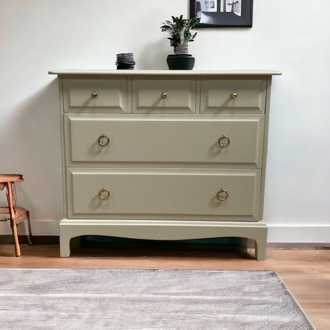 Beige Color Scheme Bedrooms, Stag Minstrel, Stag Furniture, Armoire Desk, Beige Color Scheme, Refinishing Furniture Diy, Bedroom Chest Of Drawers, Barn Interior, Mcm Furniture