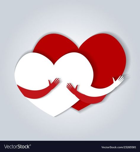 Hearts Hugging, Neon Wall Signs, Love Wallpapers Romantic, Love You Images, Valentines Wallpaper, Heart Images, Beautiful Flowers Wallpapers, Flat Vector, St Valentin