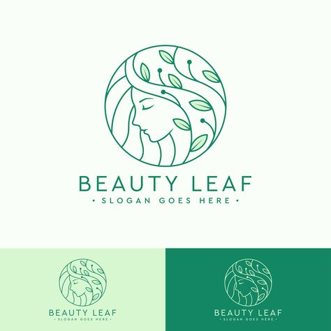 Download this Premium Vector about Premium Woman Beauty Leaf Feminine Logo Design and discover more Professional Graphic Resources on Freepik. #freepik #vector #beauty #woman #feminine Woman Face Logo, Gem Logo, Feminine Logo Design, Logo Feminine, Clinic Logo, Mei Mei, Logo Design Feminine, Feminine Women, Face Logo