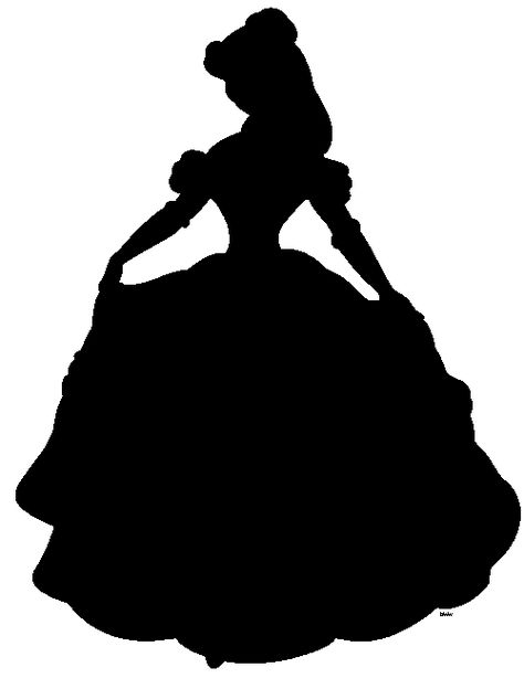 the beauty and the beast Silhouette - Belle Beast Silhouette, Silhouettes Disney, Beauty And The Beast Silhouette, Room Ideas For Girls, Disney Princess Silhouette, Deco Disney, Kids Room Ideas, Chelsea Blue, Disney Silhouette