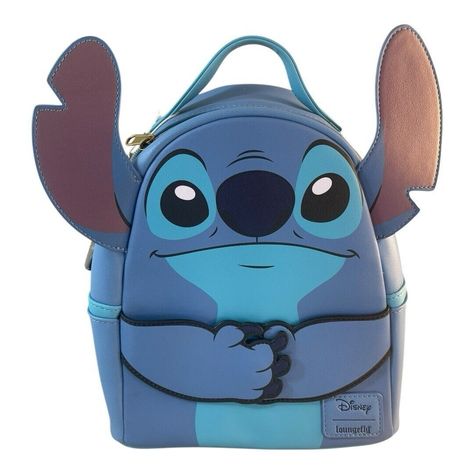 This Loungefly Mini Backpack Is Perfect For Any Disney Fan! The Design Features Lilo & Stitch's Iconic Character And Is Made Of Durable Polyurethane With Multicolor Stitching Accents. The Backpack Has A Magnetic Closure And Is Perfect For Carrying Your Essentials While On The Go. The Backpack Is Brand New With Tags And Is A Great Addition To Any Collection. It Is A Great Gift For A Loved One Or For Yourself. Don't Miss Out On The Chance To Own This Adorable And Functional Piece! Loungefly Mini Backpack, Loungefly Bag, Loungefly Disney, Disney Lilo, Disney Fan, Iconic Characters, Mini Backpack, Lilo And Stitch, Magnetic Closure