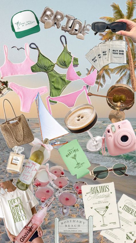 Bachelorette Theme!! Tropical Bachelorette Party Theme, Miami Beach Bachelorette Party, Palm Beach Bachelorette, Beachy Bachelorette Party, Bachelorette Party Beach Theme, Summer Bachelorette Party, Club Bachelorette, Tropical Bachelorette Party, Miami Bachelorette Party