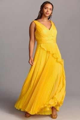 Summer Wedding Guest Dresses, Beach Formal, Casual Weekend Outfit, Ruffle Gown, Yellow Bridesmaid Dresses, Summer Wedding Guest, Leopard Print Skirt, Guest Attire, Black Tie Dress