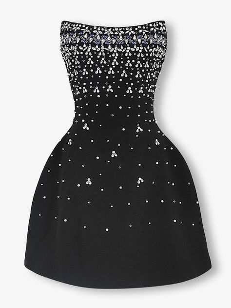 Dubai mini dress -  #Dress #Dubai #Mini Met Gala Themed Dresses, New York Theme Dress, Diamante Trim Dress, New Year’s Dress, Mini Dress For Birthday, Black Tie Mini Dress, 18th Bday Dresses, Blair Waldorf Birthday Dress, Cma Awards Outfit