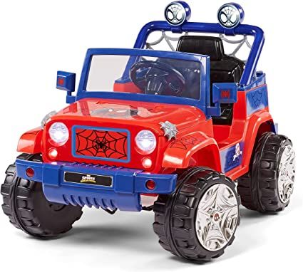 Kids Jeep, Car For Kids, Kids Ride On Toys, Toy Cars For Kids, Young Avengers, Cool Gifts For Kids, Spiderman Birthday, Best Kids Toys, Costume Contest