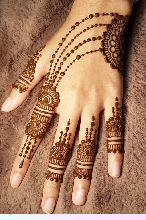 where we bring you the latest and hottest tattoo design trends for 2023! Discover the freshest ink inspiration and stay ahead of the curve with our carefully curated collection of new tattoo designs .New Easy Trick Mehndi Design - Thick Line Mehendi Design Back Hand - Simple Mehndi Designs For Hands #mehnditrick #easymehndi #newmehndi #simplemehndi #rjhenna #henna #mehndi . Mehendi Designs For Hands Full Easy, Finger Mehendi Designs Simple Easy, Small Mehedi Degins, Mendhi Simple Designs, Kids Mehndi Designs Front Hand, Indian Mehndi Designs Simple Easy, Aesthetic Henna Designs Front Hand, Easy Mehendi Designs For Beginners Back, Aesthetic Mehendi Designs Back