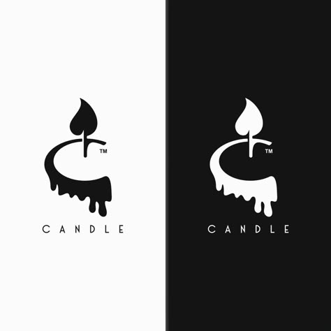 Candle™ What do you think? #logo #logodesigns #logodesigner #companylogo #logomark #letter #candle Candle Graphic Design, Candle Logo Design Ideas, Abode Illustrator, Candle Poster, Think Logo, Candle Graphic, Candle Logo Design, Candle Illustration, Chocolate Logo