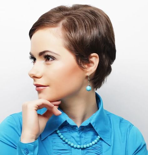 50s Pixie Cut: 6 Looks to Bring Back the Retro Charm – HairstyleCamp 50s Hair Short, Short Rockabilly Hairstyles For Women, 1950s Pixie Haircut, 50s Pixie Haircut, Retro Pixie Cut, 1950s Short Hairstyles, Short Retro Hair, 1950s Short Hair, Vintage Pixie Cut