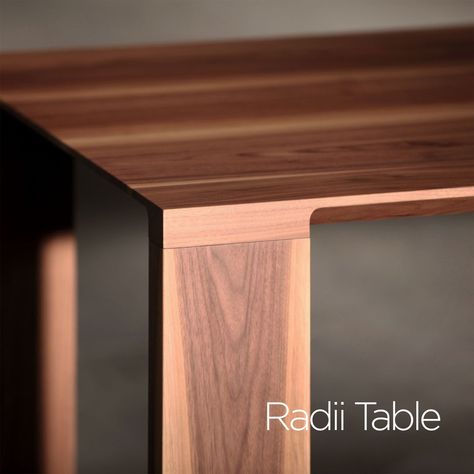 The Radii Table from BENSEN is what happens when flawless craftsmanship, solid wood, and close attention to detail speak to the purity of simplicity. The entire refinement is a testament to BENSEN's dedication to the best possible design and materials, from the distinctive radius bevel of the edges to the inherent beauty of the solid wood grain. With its robust construction, elegant design, and functional features, the Radii Table provides you, your loved ones, and guests with the comfort and... Minimalist Wood Furniture, Fine Woodworking Furniture, Carpentry And Joinery, Woodworking Basics, Shaker Furniture, Wood Furniture Design, Furniture Details Design, Woodworking Plans Diy, Dining Table Design