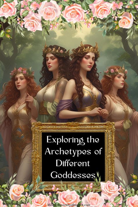 Exploring the Archetypes of Different Goddesses Different Goddesses, Elen Of The Ways Goddess, Goddess Vibes Aesthetic, The Bohemian Archetype, The Mother Archetype Aesthetic, Goddess Aesthetics, Queen Archetype, Mythology Women, Roman Deities