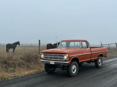 73 Ford F100 Trucks, Old Country Trucks, 1970 Ford Truck, Ford Trucks Lifted, Old School Trucks, 1978 Ford F150, Old Chevy Trucks, Truck Aesthetic, Old Trucks For Sale