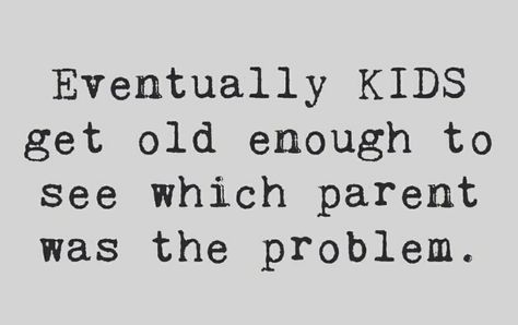 Parental Alienation, Narcissistic Behavior, Co Parenting, Narcissism, Emotional Health, Wise Words, Mom Life, The Words, So True