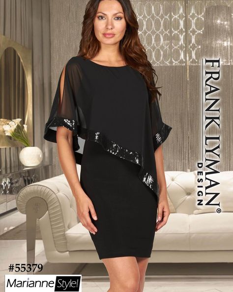 Sometimes simple is best! Little black #dress @franklymandesign #style stocklist here https://www.mariannestyle.com/products/55379-top-pick-cocktail-dress Proudly Made in Canada 🇨🇦 #stylish #fashionable #musthave #fashion #look #outfitoftheday #inspiration #instafashion #love #marketing #styleblogger #lookbook #onlineshop #fashiongram Water Dress, High Low Ball Gown, Canada Style, Party Wear For Women, Midi Gowns, Xscape Dresses, Long Sleeve Cocktail Dress, Maxi Bridesmaid Dresses, Chiffon Overlay