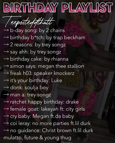 Lit Party Playlist, Sweet 16 Walk In Songs, Birthday Playlist Songs, Sweet 16 Playlist Songs, Birthday Playlist Names, 18th Birthday Playlist, Party Songs Playlists, Sweet 16 Playlist, Playlist Names Funny